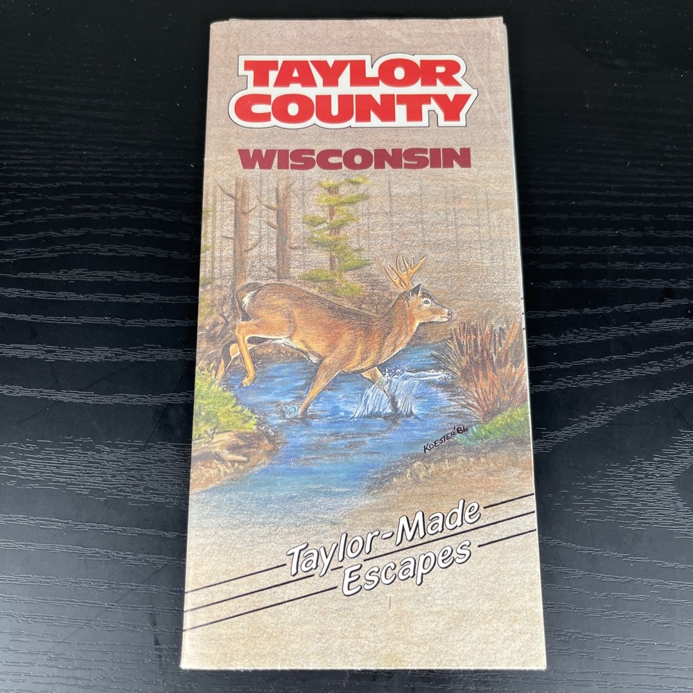 Taylor‎ County Wisconsin Tourism Information Center Map